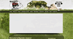 Desktop Screenshot of baystatejeepers.com